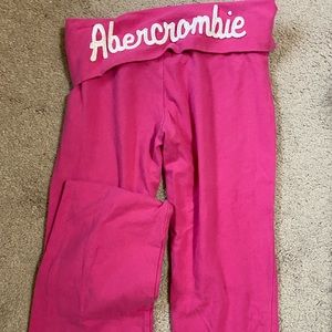Abercrombie & Fitch Folded Yoga Pant